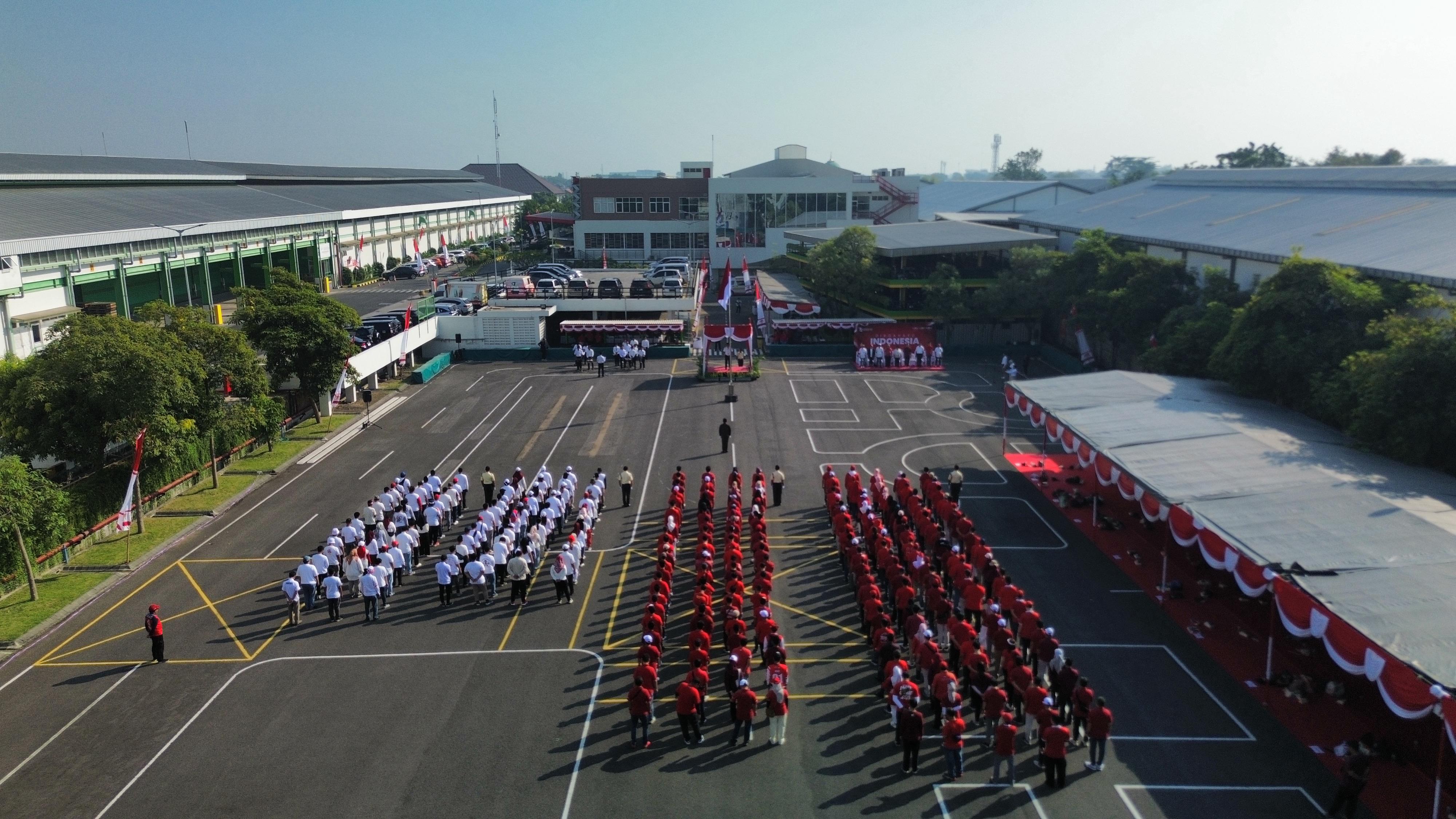 Press Release MPM Honda Jatim Semarakkan Kemerdekaan Dengan Menggelar Upacara Bendera.